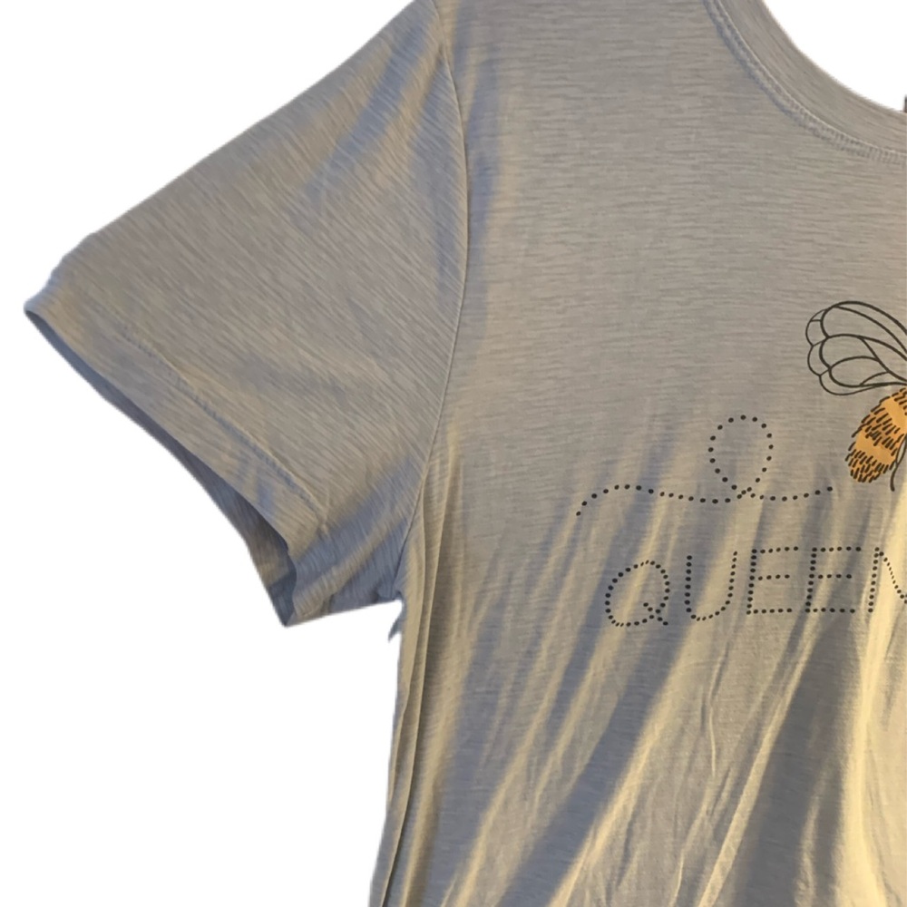 Pre Owned Women’s Jaclyn Intimates Queen Bee Sleep Lounge Shirt Sz Med Comfort - Picture 7 of 11